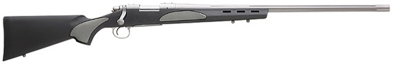 Remington R84349 700 Varmint SF Full Size 308 Win 4+1 26 Matte Heavy Threaded Barrel, Drilled & Tapped Stainless Steel Receiver, Black Fixed w/Overmolded Panels Synthetic Stock, Rifle