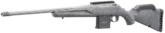 Ruger 46909 American Gen II 223 Rem 10+1, 20 Gun Metal Gray Cerakote Spiral Threaded Barrel, Gun Metal Gray Cerakote Receiver w/Pic Rail, Gray Splatter Adj Synthetic Stock, Rifle