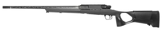 Savage 58106 Impulse KLYM 7mm PRC 2+1 22 Carbon Fiber Threaded Barrel, Black Aluminum Receiver w/Pic Rail, Black Custom by FBT Carbon Fiber Stock, Ambi, Rifle
