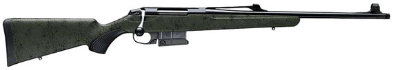 Tikka JRTXWV31620 T3x Drover 308 Win 3+1 20 Black Cerakote Fluted Threaded Barrel, Black Drilled & Tapped w/Integral 17mm Rail Receiver, Green Fixed Modular w/Interchangeable Pistol Grips Synthetic Stock, Rifle