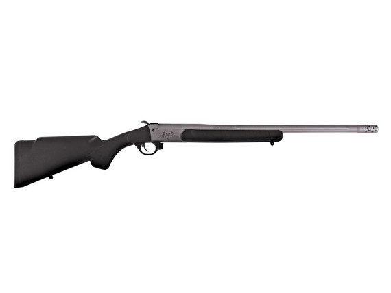 Traditions CR361130T Outfitter G3 360 Buckhammer 22 Tungsten Cerakote Chrome Lined Steel/ Target Crown Barrel, Tungsten Cerakote Drilled & Tapped Receiver, Adj Cheek Piece & LOP Black Synthetic Stock, Rifle