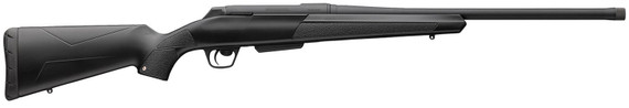 Winchester 535783212 XPR SR Full Size 243 Win 3+1 20 Black Perma-Cote Threaded Sporter Barrel & Drilled & Tapped Steel Receiver, Fixed Matte Black Synthetic Stock, Left Hand, Rifle