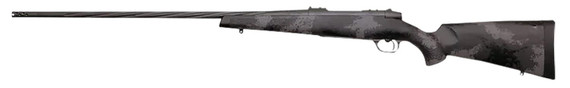 Weatherby MLW01N257WR8B Mark V Live Wild Full Size 257 Wthby Mag 3+1 26 Carbon Gray Cerakote Fluted Threaded Barrel, Carbon Gray Cerakote Drilled & Tapped Steel Receiver, Fixed Black w/Gray Accents Synthetic Stock, Right Hand, Rifle