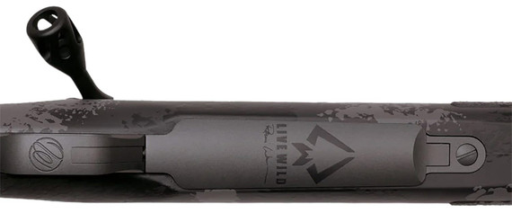 Weatherby MLW01N65RWR6B Mark V Live Wild Full Size 6.5 Wthby RPM 4+1 24 Carbon Gray Cerakote Fluted Threaded Barrel, Carbon Gray Cerakote Drilled & Tapped Steel Receiver, Fixed Black w/Gray Accents Poly Stock, Right Hand, Rifle