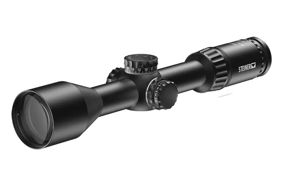 Steiner 8783 H6Xi Black 3-18x50mm, 30mm Tube, Illuminated STR-MIL Reticle, Rifle Scope