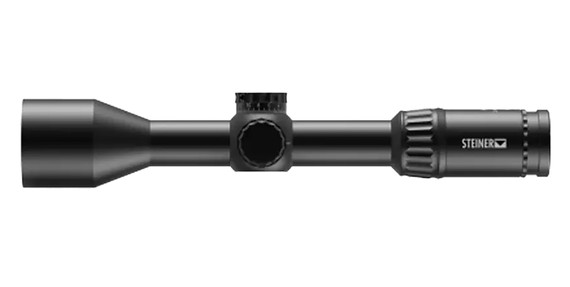 Steiner 8783 H6Xi Black 3-18x50mm, 30mm Tube, Illuminated STR-MIL Reticle, Rifle Scope