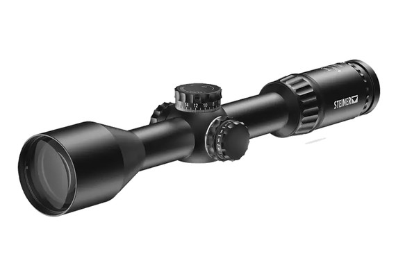 Steiner 8786 H6Xi Black 3-18x50mm 30mm Tube, Illuminated Modern Hunter Reticle, Rifle Scope
