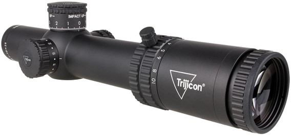Trijicon 2900050 Credo Matte Black 1-10x28mm, 34mm Tube Illuminated Green/Red Segmented Circle Enhanced Reticle, Rifle Scope