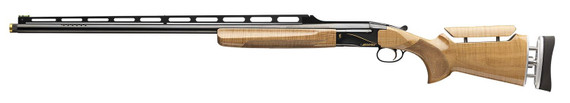 Browning 017092401 BT-99 Max Full Size 12 Gauge Single Shot 2.75 1 Shot 34 Polished Blued Adj Vent Rib Barrel, Blued Steel Receiver, Adj Gloss AAAA Maple Wood Stock, Shotgun