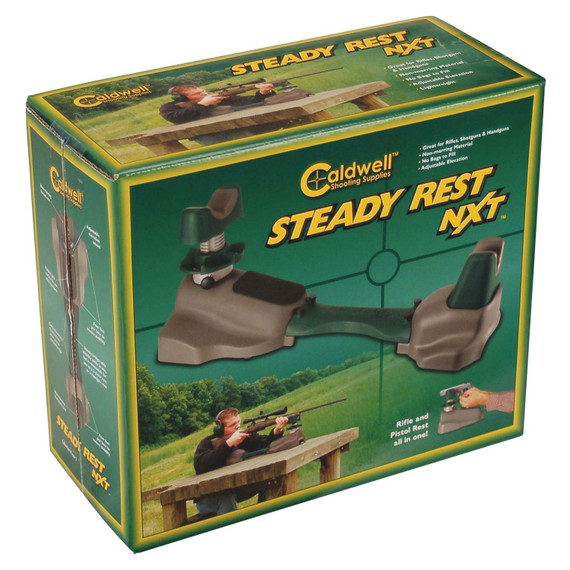 Caldwell 548664 Steady Rest NXT Shooting Rest None Gray/Green 26 in Long