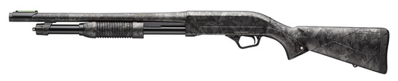 Winchester 512457395 SXP Defender Compact 12 Gauge Pump 3 5- 2.75 Shells 18 Forged Carbon Hydrodip Steel Barrel, Forged Carbon Hydrodip Aluminum Alloy Receiver, Fixed Forged Carbon Hydrodip Synthetic Stock, Invector-Plus Cylinder Choke, Shotgun