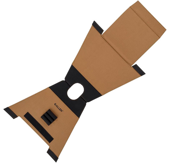 Allen 18414 X-Focus Folding Shooting Rest Coyote/Black Polyester 1.30 lbs