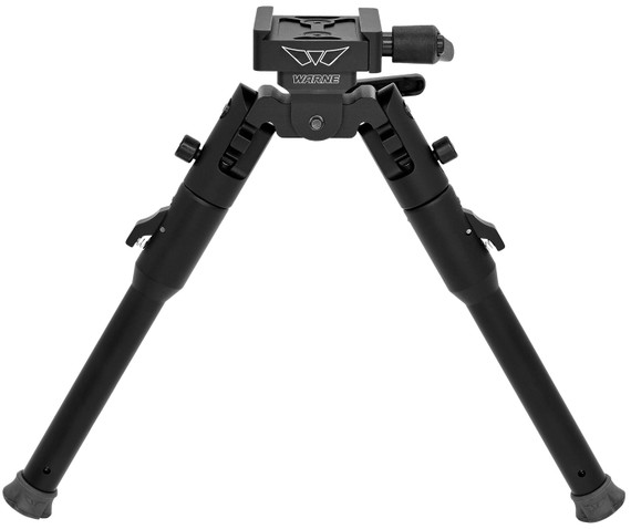 Warne 7912M Lite Bipod Skyline Matte Black 6.5-11.15, Aluminum, ARCA