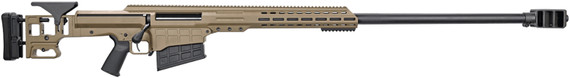 Barrett 19612 MRAD ELR 416 Barret 10+1 36 Fluted Barrel, FDE, M-Lok Handguard, Fold Adj. Stock, Magpul Grip, Adj. Match Grade Trigger, Muzzle Brake, Rifle