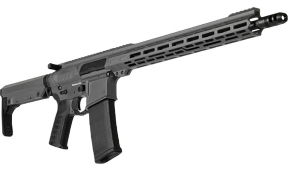 CMMG 76AFCCATNG Resolute MK47 7.62x39mm 30+1 16.10 in Black Chrome Moly Barrel Tungsten Gray Cerakote Aluminum Receiver M-LOK Handguard Black Synthetic CMMG 6 Position RipStock Stock Black Polymer Grip, Rifle
