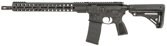 Live Free Armory LFBRL84001 Battle Rifle Lite 5.56x45mm NATO 30+1 16 Threaded Government Profile Barrel, Black Cerakote M4 Flat Top Aluminum Receiver, 15 M-LOK Handguard, Poly 6 Position Collapsible Thril Combat Competitive Stock, Rifle