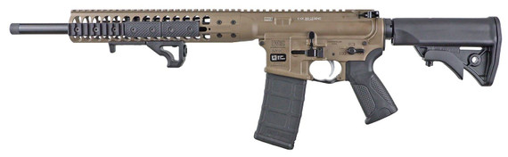 LWRC ICDIR35CK16L DI 350 Legend 5+1 16.10 Black Nitride Threaded Barrel, Flat Dark Earth Anodized Pic Rail Stainless Steel Receiver, M-LOK Handguard, Adj Black Synthetic Stock, LWRC Ultra Combat Grip, Ambi, Rifle