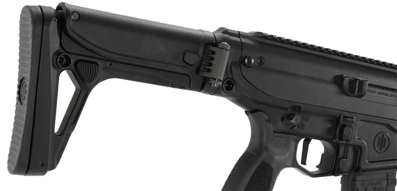 Primary Weapons U2E14RB111F UXR Elite 300 Blackout 14.50 Black Chrome Lined Barrel, Black Anodized w/Pic Rail, Aluminum Receiver, M-LOK Handguard, Black Synthetic Fold w/Adj Cheek & LOP Stock, Ambi, Rifle