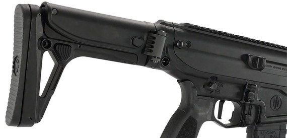 Primary Weapons UXR86161F UXR Elite 8.6 Blackout 14.50 Black Chrome Lined Barrel, Black Anodized w/Pic Rail, Aluminum Receiver, M-LOK Handguard, Black Synthetic Fold w/Adj Cheek & LOP Stock, Ambi, Rifle