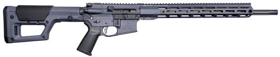 Rise Armament WM6ARCGRY18 Watchman XR 6mm ARC 10+1 18 Black Cerakote Fluted Threaded Barrel, Gray Cerakote M-LOK & Pic Rail Aluminum Receiver, 15.25 M-LOK Handguard, Gray Synthetic Magpul PRS Lite Stock, Black Magpul+ Grip, Rifle
