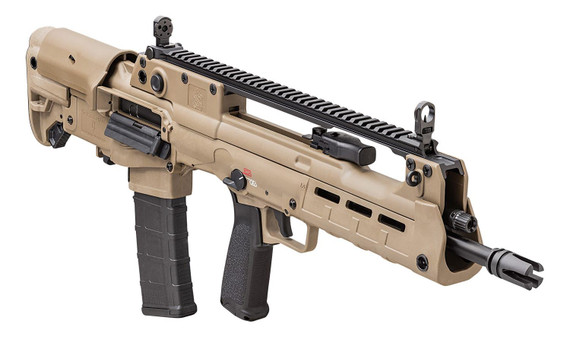 Springfield Armory HL916556F Hellion Bullpup 5.56x45mm NATO 30+1 16 Black Melonite Steel Barrel, Flat Dark Earth Poly Receiver, Poly M-LOK Handguard, Flat Dark Earth Synthetic Bullpup Adj w/Cheek Riser Stock, Black Bravo Mod 3 Grip, Ambi, Rifle