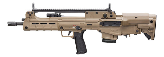 Springfield Armory HL916556FLC Hellion Bullpup 5.56x45mm NATO 10+1 16 Blk Melonite Chrome Moly Vanadium BBL, Flat Dark Earth Poly Rcvr, Poly M-LOK Handguard, Flat Dark Earth Synthetic Bullpup Adj w/Cheek Riser Stock, Blk Bravo Mod 3 Grip, Rifle