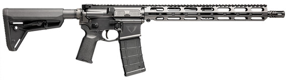 Vktr Industries V31100916601 VK-1 223 Rem/5.56 NATO 30+1 16 Black Threaded Barrel, Black Armor Cerakote Receiver w/Pic Rail, M-LOK Handguard, Magpul SL Black Synthetic Stock, Black Magpul K2 Grip, Ambi, Rifle