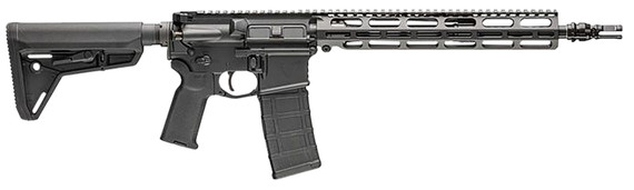 Vktr Industries V31100916604 VK-1PW 223 Rem/5.56 NATO 30+1 13.70 Black Threaded Barrel, Black Armor Cerakote Steel Receiver w/Pic Rail, M-LOK Handguard, Magpul SL Black Synthetic Stock, Black Magpul K2 Grip, Ambi, Rifle