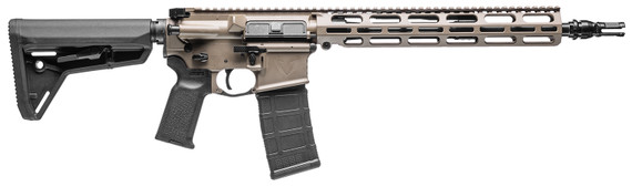 Vktr Industries V31100916605 VK-1PW 223 Rem/5.56 NATO 30+1 13.70 Black Threaded Barrel, Magpul FDE Cerakote Steel Receiver w/Pic Rail, M-LOK Handguard, Magpul SL Black Synthetic Stock, Black Magpul K2 Grip, Ambi, Rifle