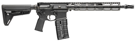 Vktr Industries V31100916620CA VK-1PW *CA Compliant 223 Rem/5.56 NATO 10+1 13.70 Black Threaded Barrel, Black Armor Cerakote Receiver w/Pic Rail, M-LOK Handguard, Magpul SL Black Poly Stock, Black Magpul K2 Grip, Ambi, Rifle