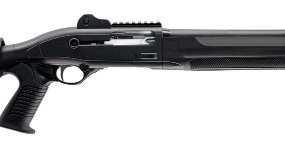 Beretta J131M2TP18 1301 Mod 2 Tactical 12 Gauge 3 7+1 18.50, Black, Synthetic Furniture, Synthetic Pistol Grip Stock with M-Lok Forend, Ghost Ring Sight, Optics Mount, Pro-Lifter Port, Oversized Controls, Semi-Flat Tac Trigger, Tactical Shotgun
