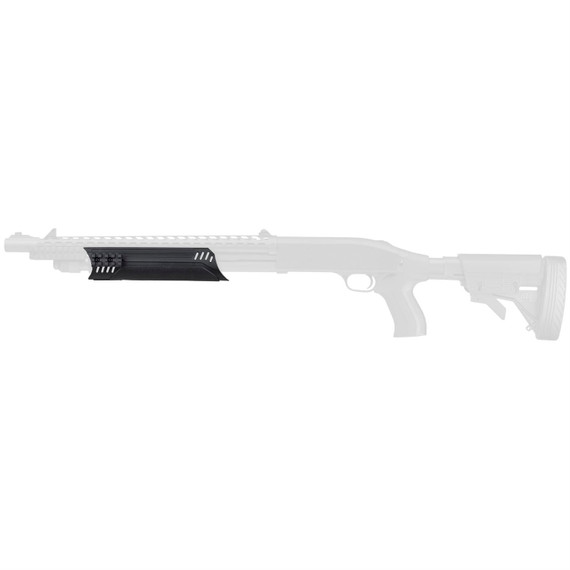 ATI Outdoors Stock, Fits Mossberg/Winchester/Remington, 12 & 20 Gauge, with Picatinny, Black TSG0300
