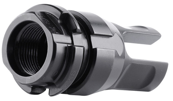 Dead Air DA116 KeyMicro Brake Flash Hider Black Nitride 4140 HT Alloy Steel 5/8-24 Threads 9mm