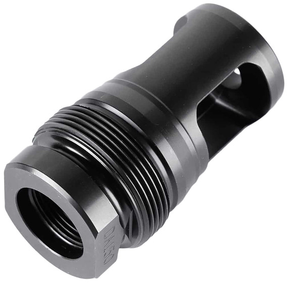 Dead Air DA152 XEMAX Muzzle Brake Black 11/16-24 Threads 45 Cal