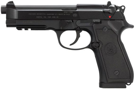 Beretta J9A4F10 96A1 40 S&W 4.90 in Barrel 12+1, Black Bruniton Alloy Frame, Serrated Steel Slide & Polymer Grip, Pistol
