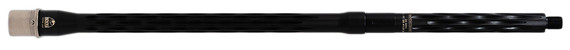 Faxon 15B22A7R20LMQ5RNP3 22 ARC 20 Flame Fluted Nitride 416-R Stainless Barrel, Rifle Barrel