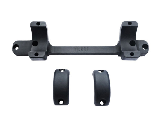 DNZ 11300 Game Reaper-Howa Scope Mount/Ring Combo Matte Black 1 in