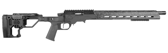 Christensen 8011202201 MPR 17 HMR 10+1 18 Black Match Grade Threaded Barrel, Black Nitride Pic Rail Receiver, Carbon Fiber M-LOK Handguard, Black Anodized Adj w/MagneLock Technology Stock Black Poly Grips, Rimfire Rifle