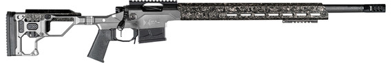 Christensen 8011202800 MPR 17 HMR 10+1 16 Black Match Grade Threaded Barrel, Black Nitride Pic Rail Receiver, Carbon Fiber M-LOK Handguard, Tungsten Gray Adj w/MagneLock Technology Stock, Rimfire Rifle