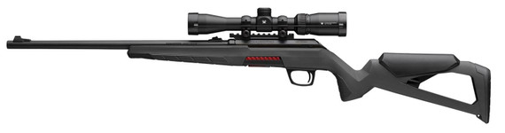 Winchester 525233186 Xpert w/Optic Full Size 17 WSM 8+1 18 Matte Black Threaded Sporter Barrel, Drilled & Tapped Steel Receiver, Gray Synthetic Molded Stock, Vortex Crossfire II 2-7x32mm Scope, Rimfire Rifle
