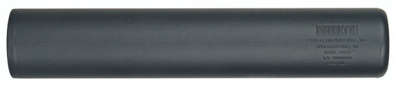 Barrett AM338 Suppressor, 338 Lapua and Less, 9.9", 3/4-24 Muzzle Brake Adapter, Black, 18412