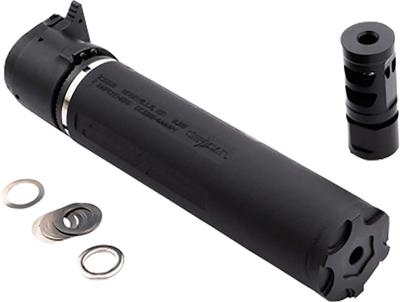 CMMG 57CA4AD DefCan 57 5.7x28mm/4.6x30mm, Black, 1/2 in-28 tpi Direct Thread Mount