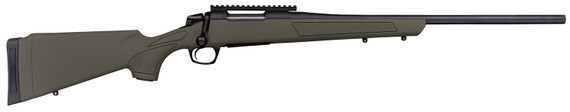 CVA CR3907G Cascade 350 Legend 4+1 22 Black Cerakote Steel Threaded Barrel, Black Cerakote Receiver, OD Green Synthetic Stock, Rifle