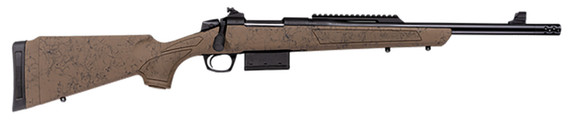 CVA CR3933 Cascade SR80 Full Size 308 Win 10+1 18 Black Cerakote Steel Threaded Barrel, Black Cerakote Stainless Steel Receiver w/Pic Rail, Flat Dark Earth w/Black Web Adj LOP Synthetic Stock, Rifle