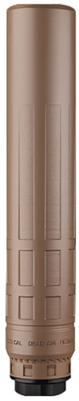 Dead Air NOMAX33XEMAXFDE Nomax 33 Suppressor, 33 Cal 1.75 in Flat Dark Earth Grade 5 6A1-4V Titanium