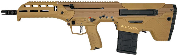Desert Tech WLVRFB2030F WLVRN 223 Rem/5.56 NATO 30+1 20 Black Steel Threaded Barrel, Flat Dark Earth Anodized Pic Rail Aluminum Receiver, M-LOK Handguard, Flat Dark Earth Poly Chassis, Ambi, Rifle