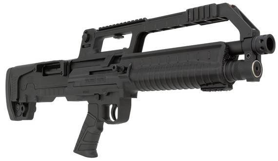 Escort HEBA20180001 BullTac 20 Gauge Semi-Auto 3 5+1 18 Black Steel Barrel, Black Pic Rail Aluminum/Poly Receiver, Bullpup w/Pistol Grip Synthetic Stock, Tactical Shotgun
