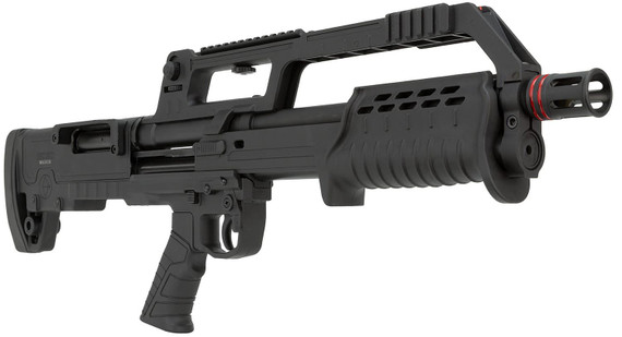 Escort HEBP41180001 BullTac 410 Gauge Pump 3 5+1 18 Black Steel Barrel, Black Pic Rail Aluminum/Poly Receiver, Bullpup w/Pistol Grip Synthetic Stock, Tactical Shotgun