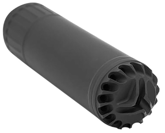 HUXWRX HX-QD 556K Suppressor Kit, 5.56mm, 6.67", Titanium/Stainless, Black Cerakote, Includes Flash Hider, 2137H