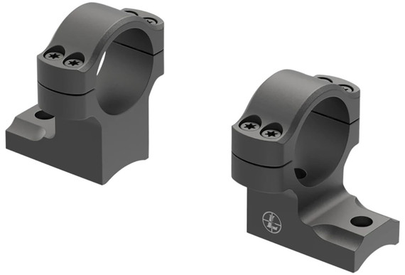 Leupold 177147 BackCountry Scope Ring Set Matte Black Aluminum 1 Tube High Fits Kimber 84M, Scope Rings